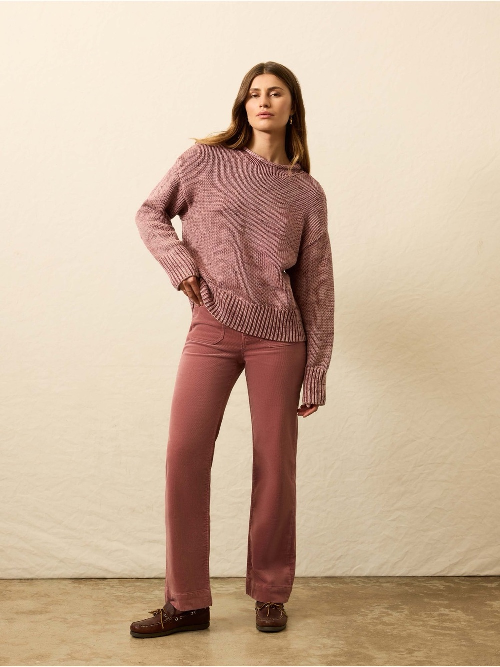 Faherty Stretch Terry Cord Patch Pocket Pant - Sedona